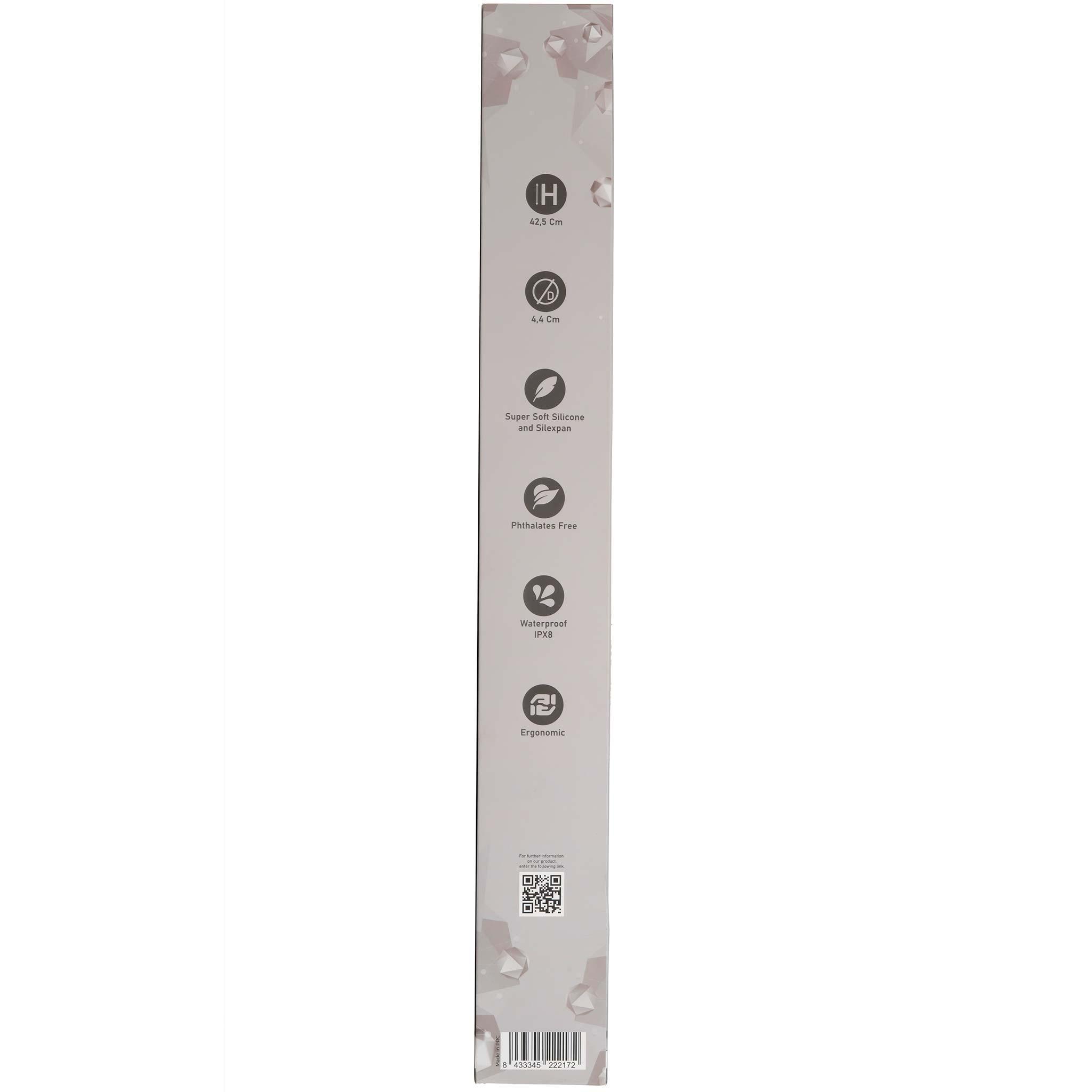 SILEXD Premium Silicone Model 1 Double Dong M, 42 cm, Flesh