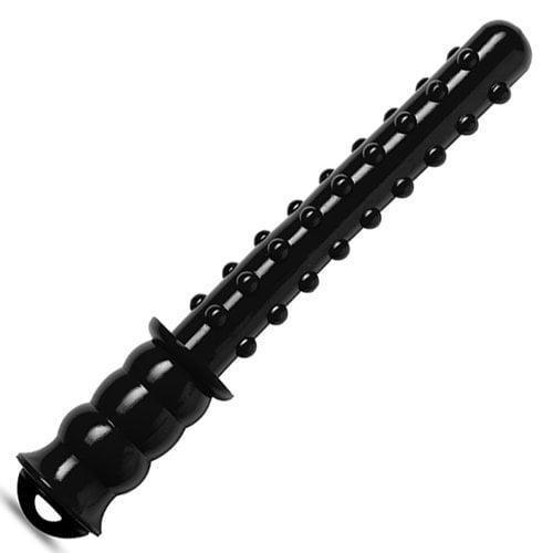 Bulls Eye Anal Dildo Night Stick - Stop Police, 37,5 cm, Black