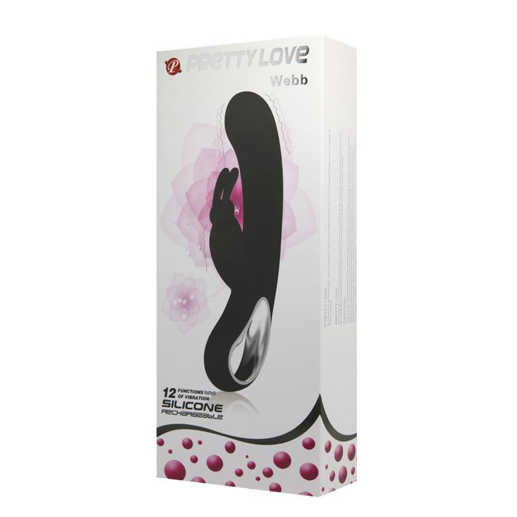 PRETTY LOVE - Webb Rabbit Vibrator, Pink