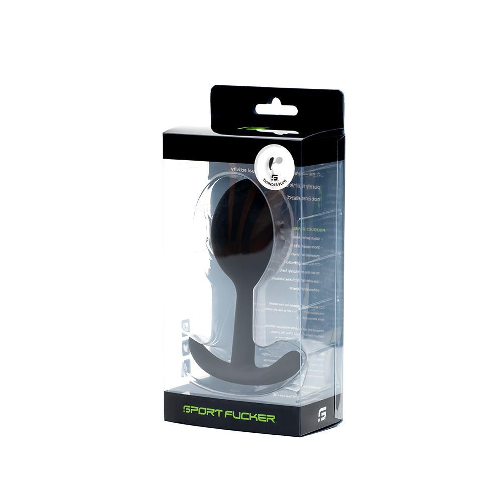 Sport Fucker Thunder Plug Large, 12,7 cm,  Black