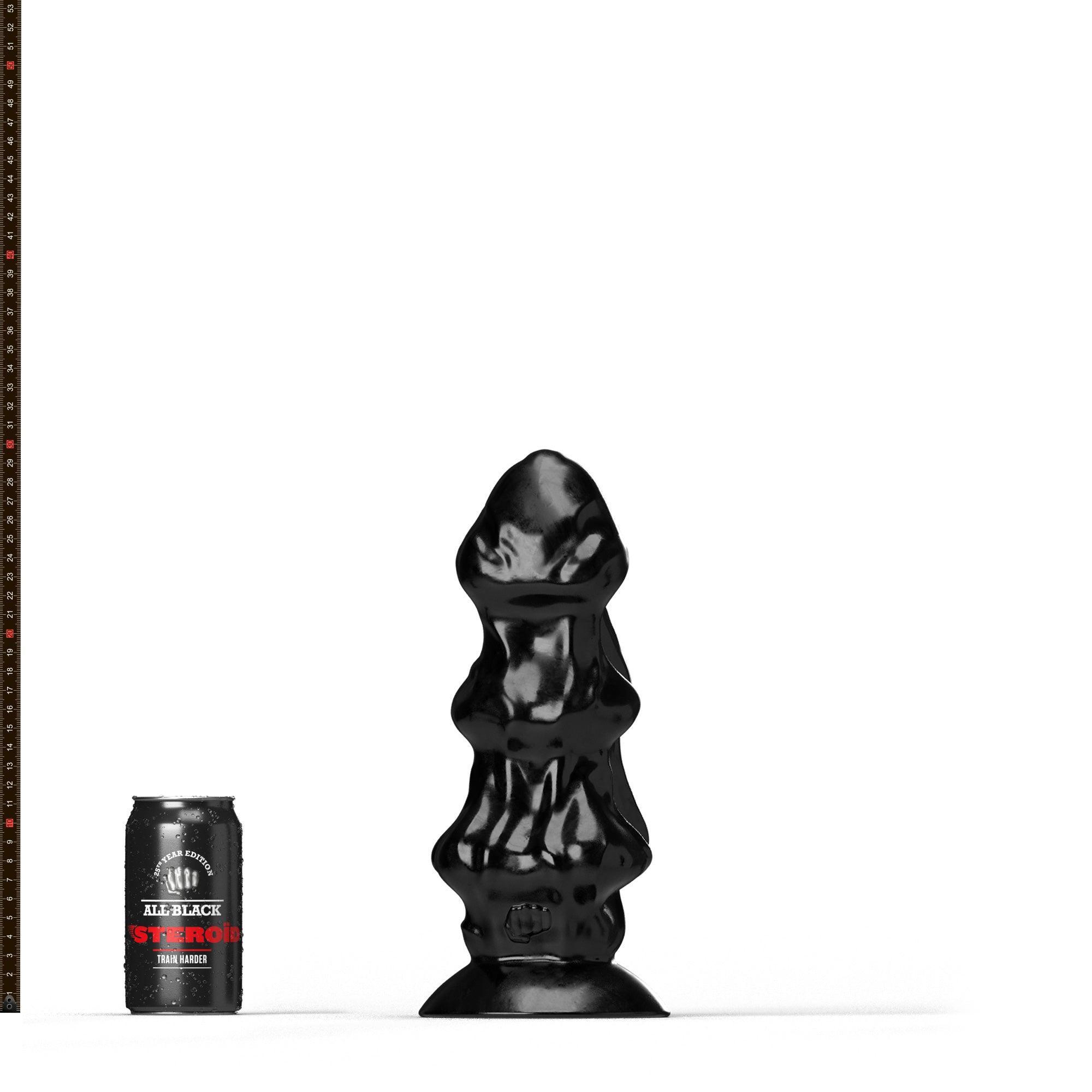 All Black Steroid The Rally Dildo, 30,5 cm
