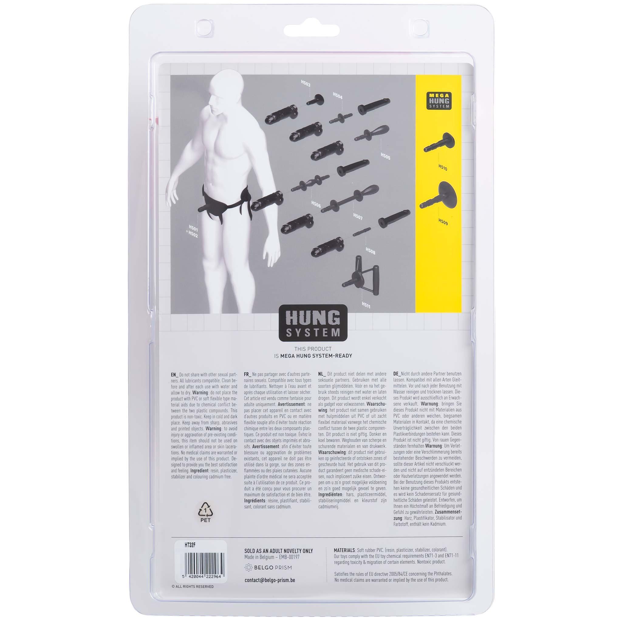 Hung System Dildo Lil S, 18 cm, Light Skin