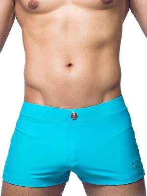 2Eros Bondi Bar Beach Swim Trunks V60 Aqua - Size: L