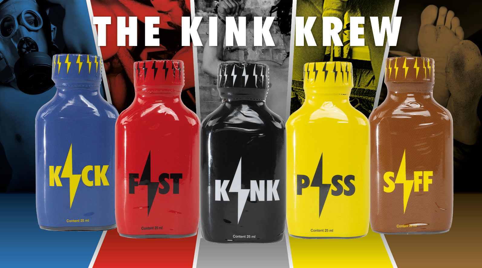 New Kink Krew - Fist, Kick, Kink, Piss, Siff